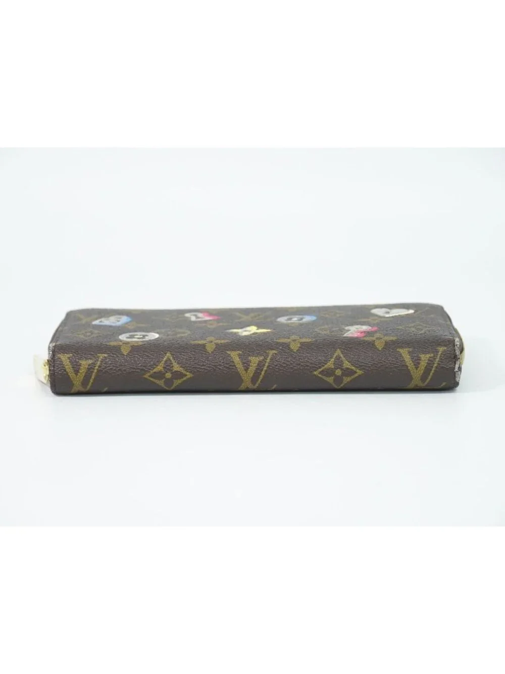Louis Vuitton LV Zippy Wallet Monogram Lovelock Zip Around Brown Multicolor